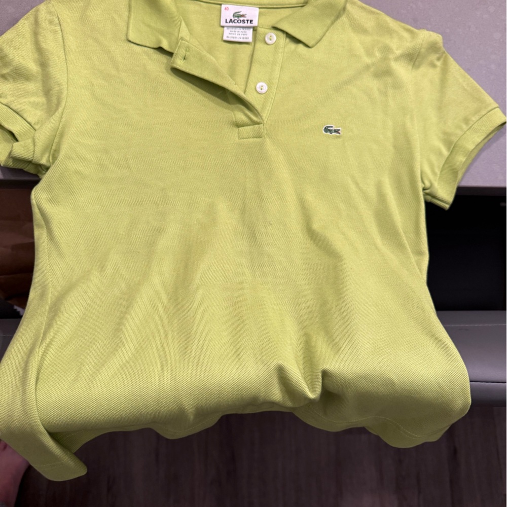 Lacoste Light Green Polo Shirt